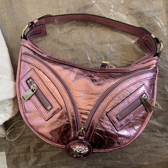 Versace Handbags - NEW Versace Limited Edition Dua Lipa La Medusa Repeat Hobo Bag